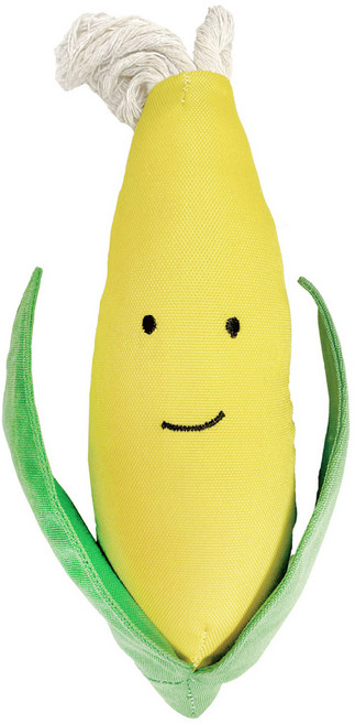 V-PET 環保材質系列 犬用玩具 金色玉米 1個 RPET牛津布 + PP棉填充