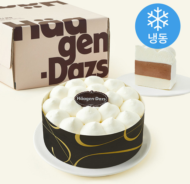 하겐다즈 미니블랑 아이스크림 케이크 (냉동), 504g, 1개, 1개입