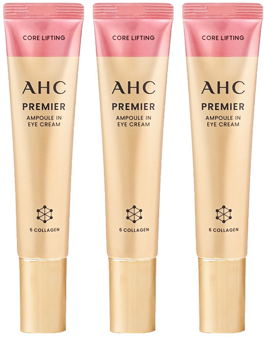 AHC 核心拉提頂級安瓶眼霜, 40ml, 3個