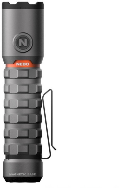 NEBO Torchy2K掌上型手電筒 USB充電 2000流明 IPX6 110 x 85 x 130mm 113g, 1個, Black
