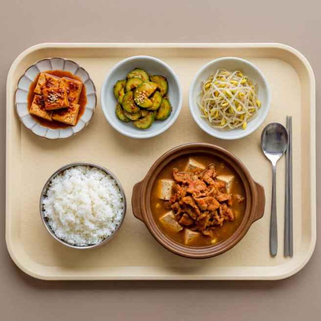 미니모 국산 고강도 컬러 쟁반 트레이, 바닐라크림, 1개