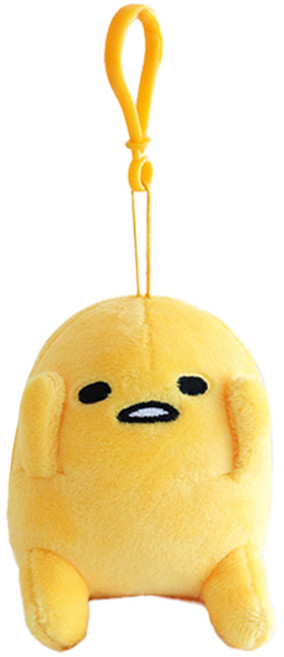 산리오 구데타마 가방고리 인형, 혼합색상, 1개, 12cm