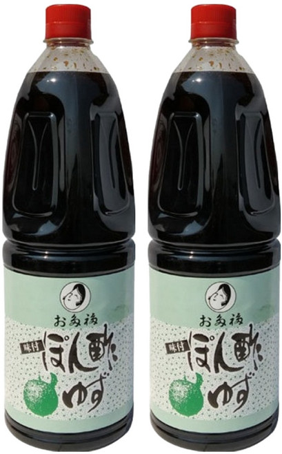 오타후쿠 아지쯔케폰즈 유자, 1.8L, 2개