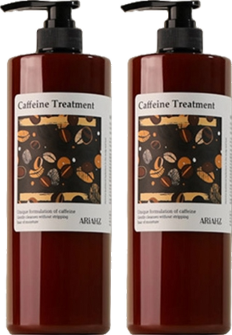 ARIAHZ 카페인 대용량 트리트먼트, 1L, 2개