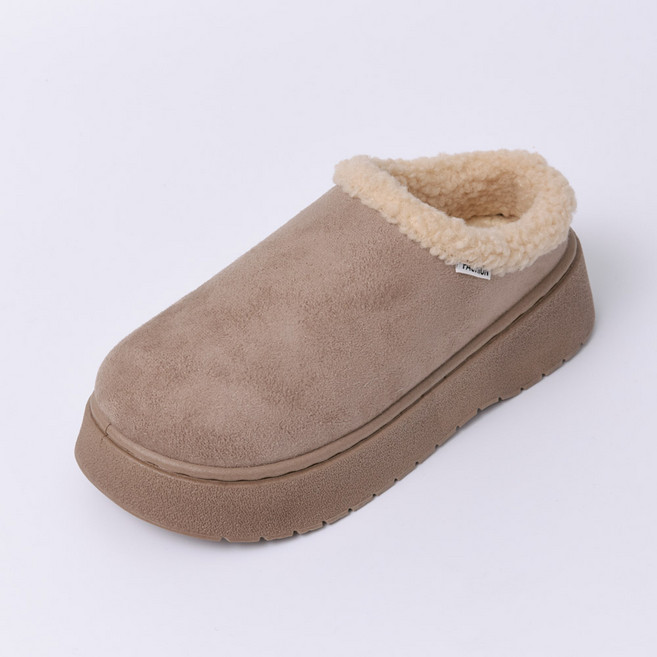 shoes& 女款厚底防寒毛絨短靴 sn634