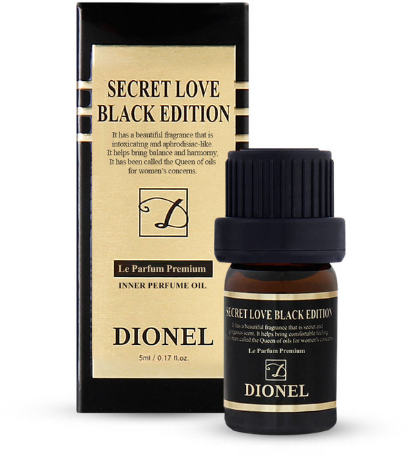 디오넬 시크릿 러브 블랙 에디션 이너퍼퓸, 5ml, 1개