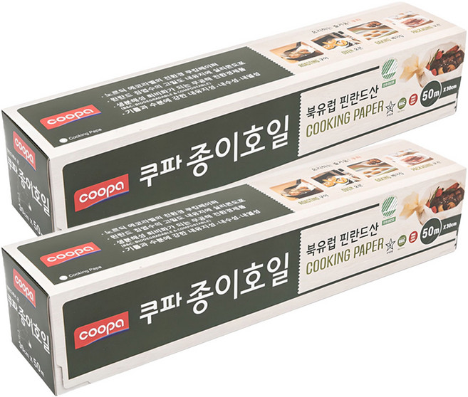 쿠파 종이호일, 50m, 1개입, 2개