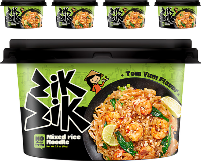 ZikZik 泰式酸辣風味河粉 78g, 5入