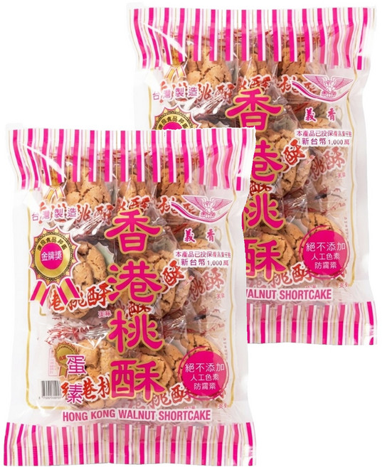 義香珍 香港桃酥, 300g, 2袋