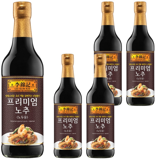 이금기 프리미엄 노추, 500ml, 5개