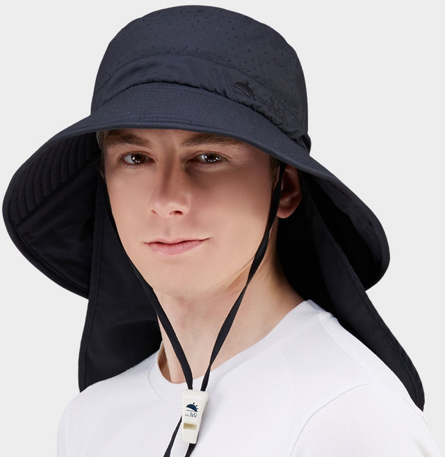 썬글레이드 자외선차단 성인 UV 플랩 인 캠핑햇
