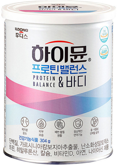 일동후디스 하이뮨 프로틴 밸런스 앤 바디 캔, 304g, 1개