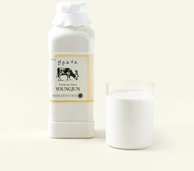 영준목장 수제 요거트 플레인, 1L, 1개