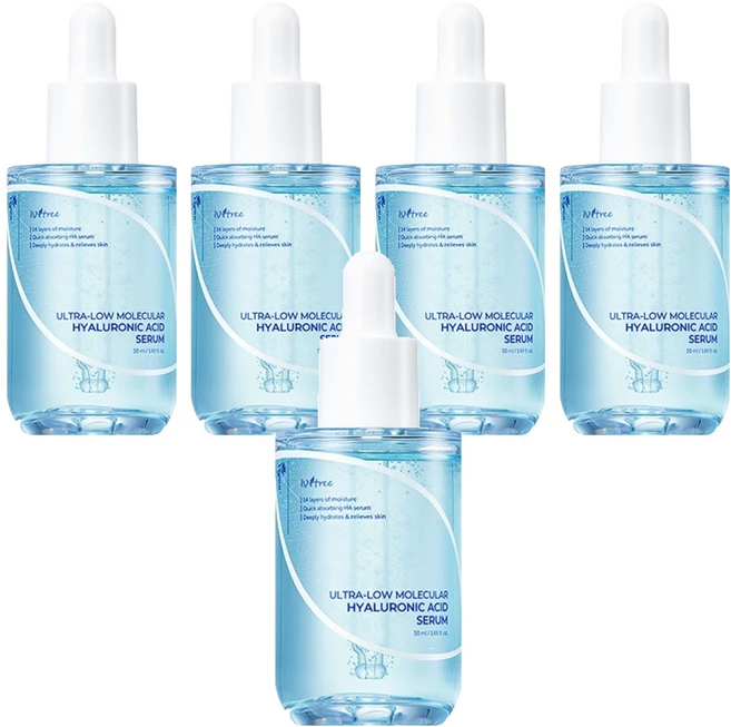 이즈앤트리 초저분자 히아루론산 세럼, 50ml, 5개 - 쿠팡