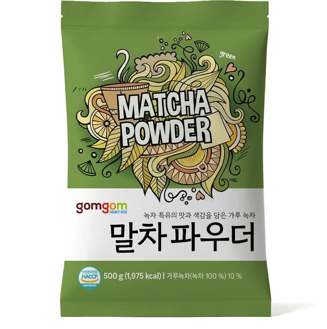 곰곰 말차 파우더, 500g, 1개입, 1개