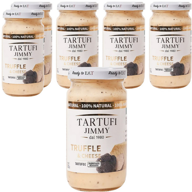 TARTUFI JIMMY 松露麵醬, 起司, 180g, 6罐