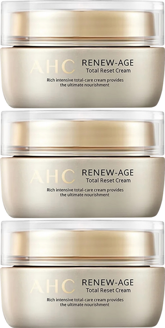 AHC 逆齡保養面霜, 50ml, 3罐