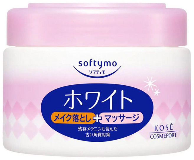 KOSE 高絲 softymo 絲芙蒂 台灣公司貨 日本製 雙效卸粧按摩霜, 300g, 1罐