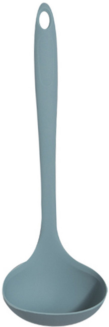 Kitchen Factory 迷你矽膠湯勺 藍綠色 6.8 x 25.5cm, 1支