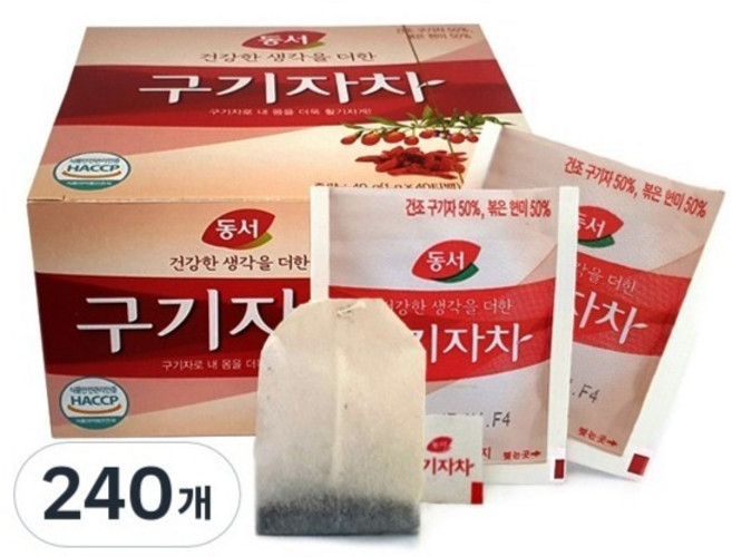 동서 구기자차, 1g, 6개, 40개입