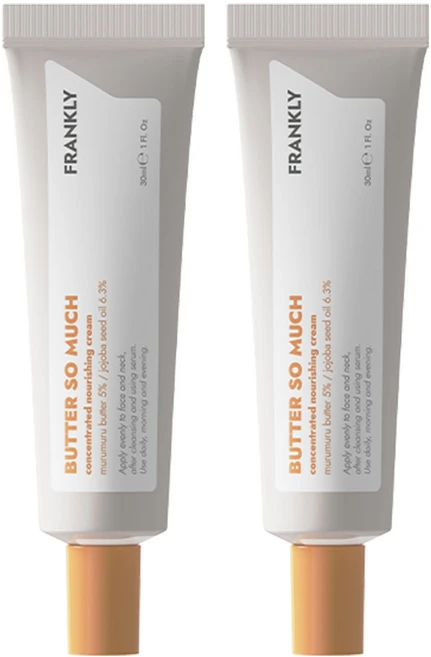 프랭클리 버터 쏘 머치 버터 보습 크림, 30ml, 2개 - 쿠팡