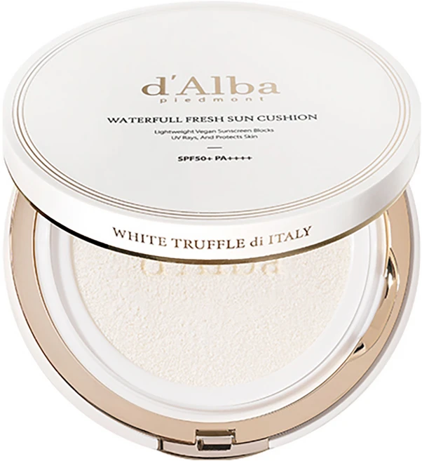 [비건뷰티] 달바 워터풀 프레쉬 쿨링 선쿠션 본품 SPF50+ PA++++, 25g, 1개 - 쿠팡