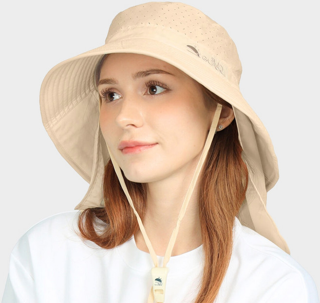 썬글레이드 자외선차단 성인 UV 플랩 인 캠핑햇