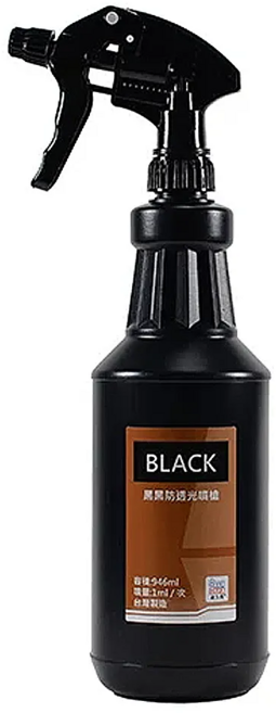 BEER BEAR 皮久熊 黑黑防透光噴槍 946ml, 2個, 黑