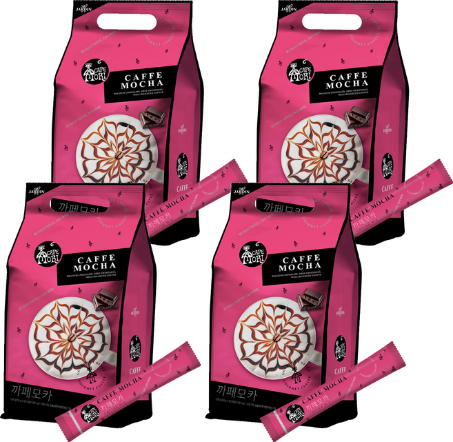 쟈뎅 카페모리 까페모카, 12.5g, 60개입, 4박스