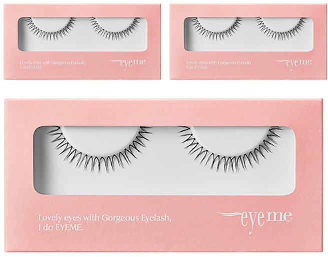 eyeme Piccasso V型分株假睫毛, 日常 V38, 3組