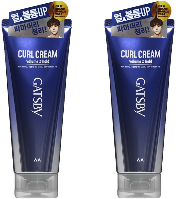 갸스비 볼륨 & 홀드 컬크림, 2개, 150ml