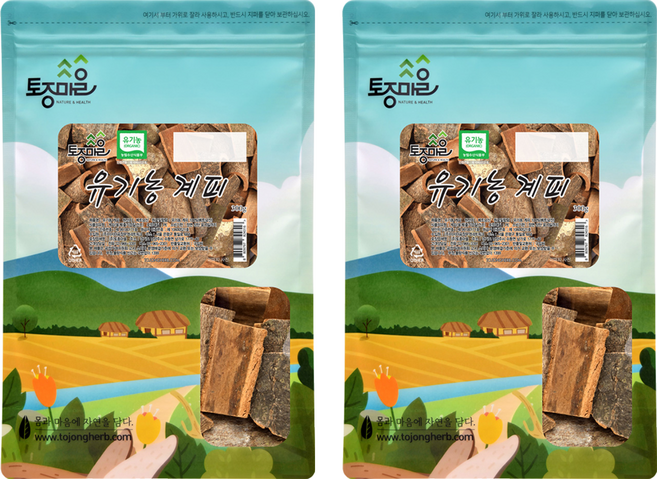 토종마을 유기농 계피, 2개, 300g