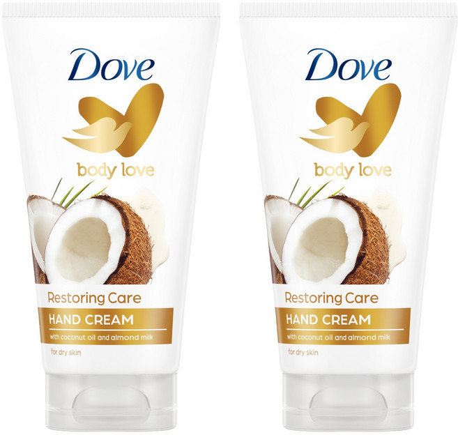 Dove 多芬 護手霜 可可+杏仁油, 75ml, 2條