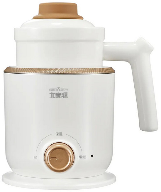 大家源 分體式設計養生電燉盅 600ml TCY-293001 分體易清洗 小巧方便, 1個