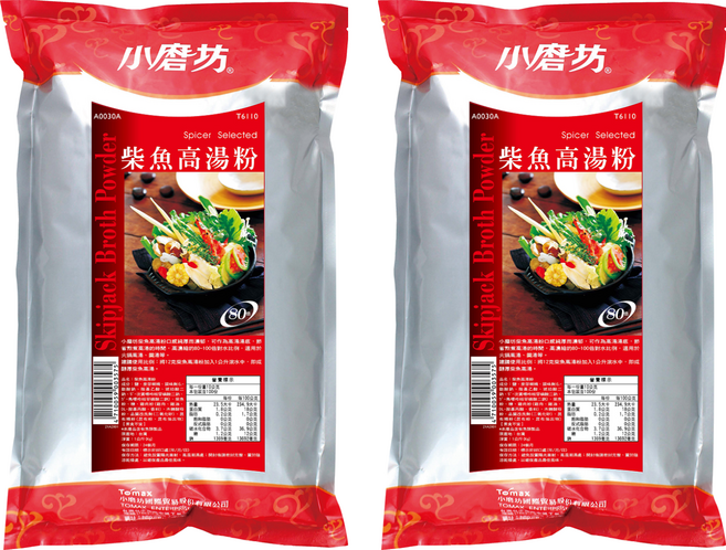 小磨坊 柴魚高湯粉, 1kg, 2包