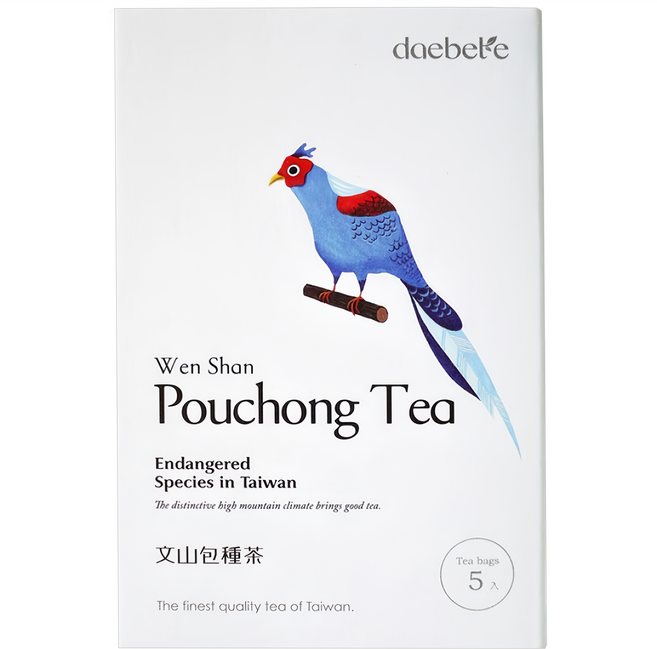 daebete 茶米茶 寶島生態文山包種茶 回甘蜜綠茶湯 清芳雅致花香, 6g, 5包, 1盒
