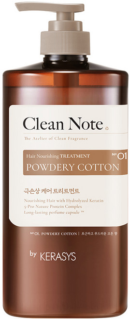 케라시스 클린노트 파우더리 트리트먼트 코튼향, 1L, 1개