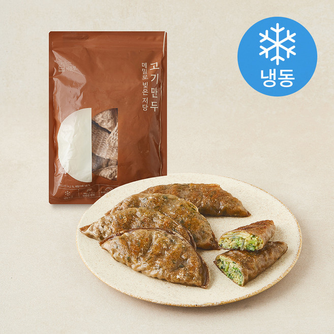 자문밖 메밀로 빚은 저당 고기만두 (냉동), 770g, 1개