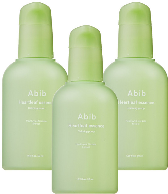 아비브 어성초 에센스 카밍 펌프, 50ml, 3개