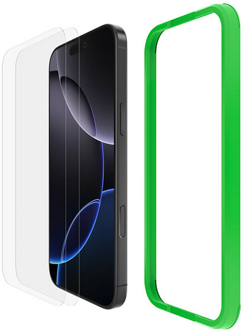 벨킨 템퍼드 글라스 강화유리 휴대폰 보호필름 2p 세트 OVA166fq, 1세트