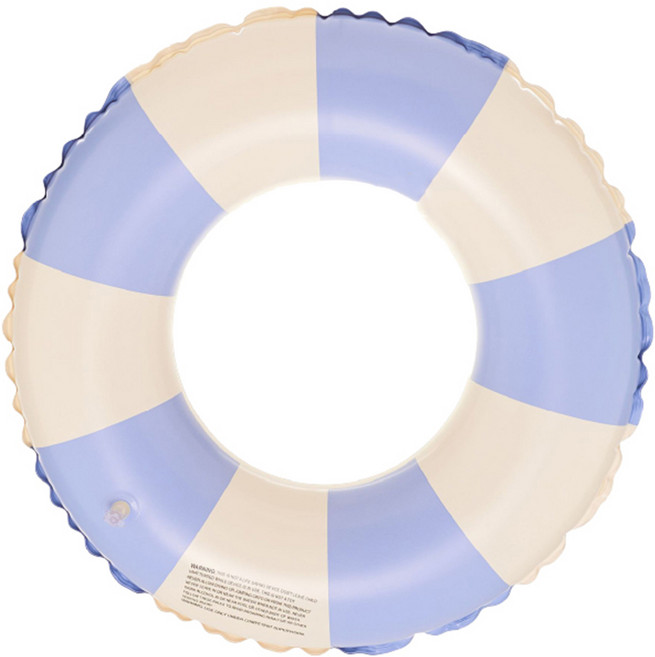 s-sportplus+ 繽紛泳圈 100 k8003002-05, 藍條紋, 1個