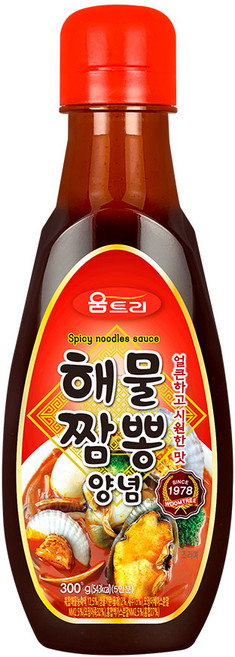 움트리 해물짬뽕양념, 300g, 1개