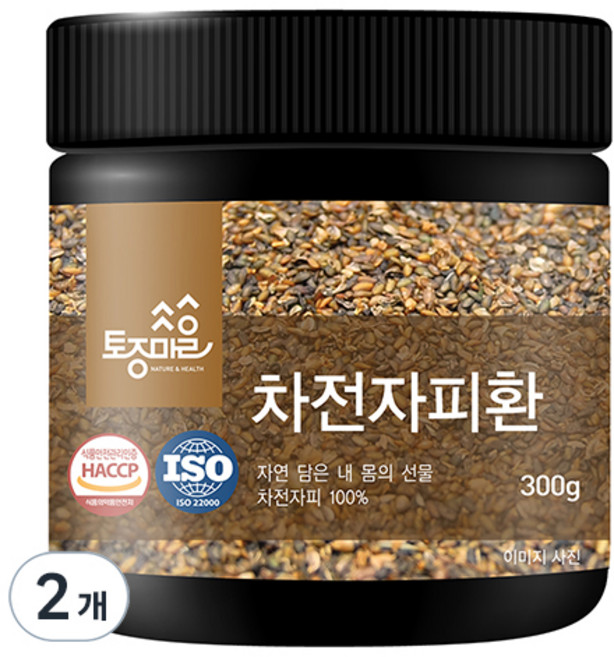토종마을 차전자피환, 2개, 300g