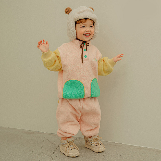 Pimpollo 嬰幼兒蒙舒上下衣套裝 NLHCE17