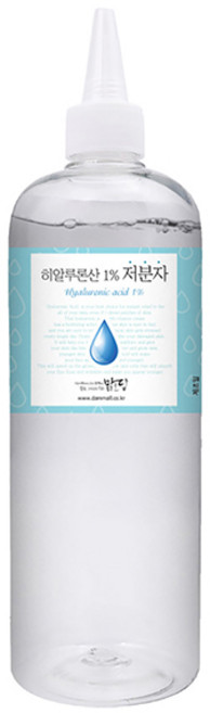 맑을담 히알루론산 1% 저분자 원액 화장품 첨가물 500ml, 1개