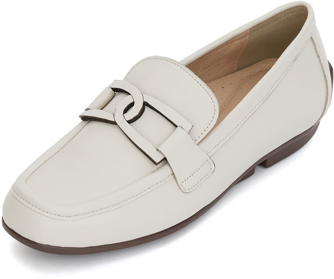 GISSE 女款 J Shoe 山羊皮 Lambd 輕量舒適手工樂福鞋 2cm