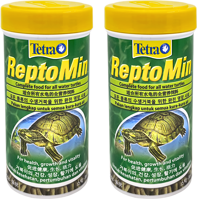 Tetra 德彩 兩棲爬蟲類條狀飼料 T254, 250ml, 2瓶