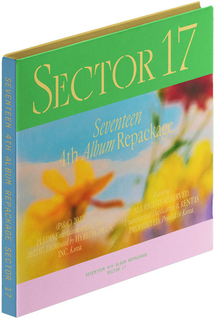 SEVENTEEN SECTOR 17 第四張正規改版專輯 COMPACT版, 1cd