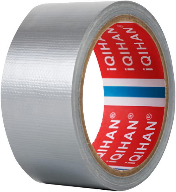 iQIHAN 高黏度強力布膠帶 銀色 (50mm x 20m), 1捲