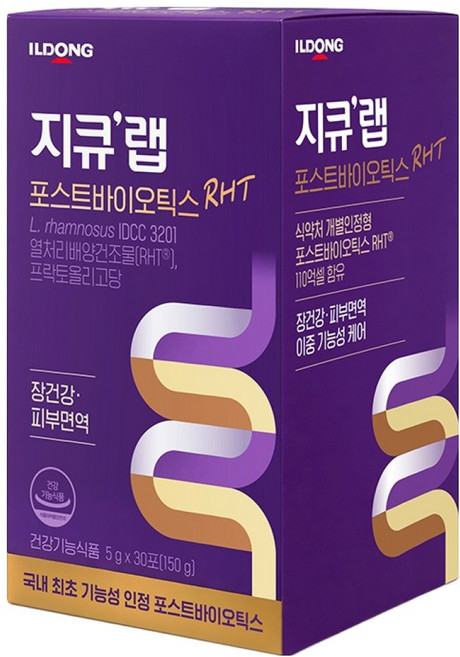 지큐랩 포스트바이오틱스 알에이치티 30p, 150g, 1개